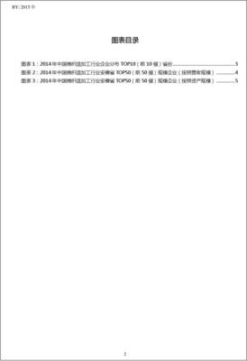 2014年中国棉织造加工行业安徽省TOP50企业排名